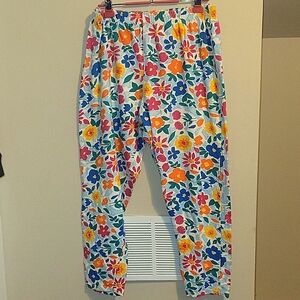 Floral Casual Pants